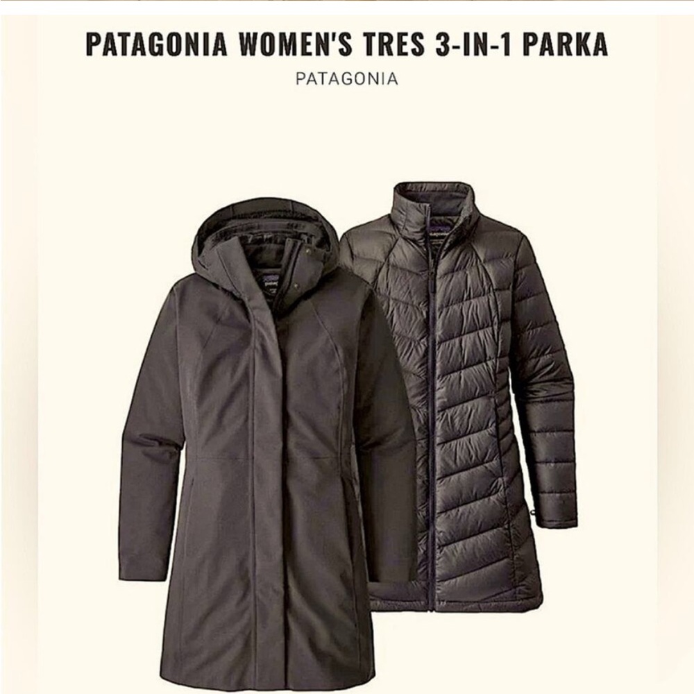 Patagonia Women's Tres 3-in-1 Parka - Dark Gray